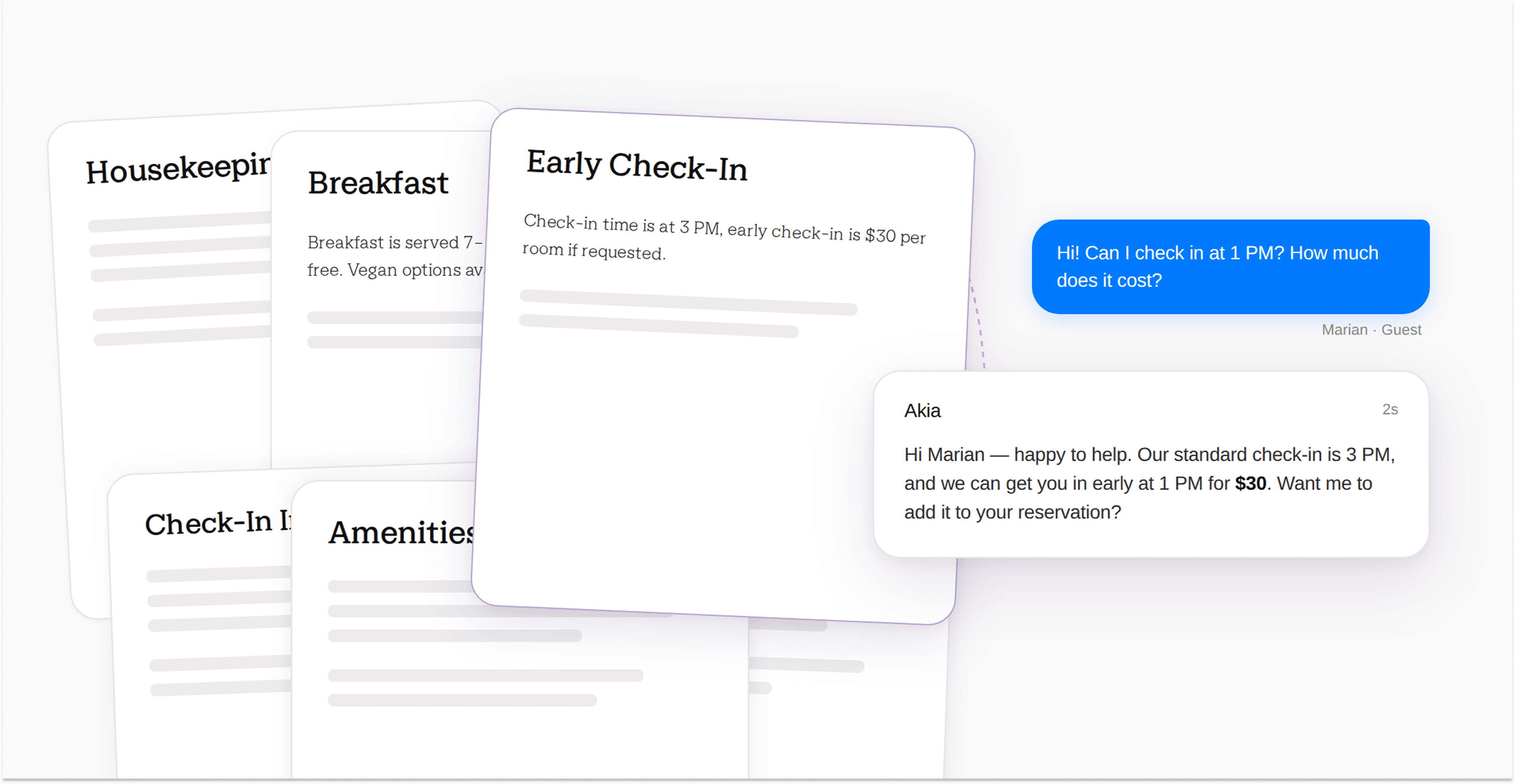 Two things that make Akia work: Knowledge Base and Skills