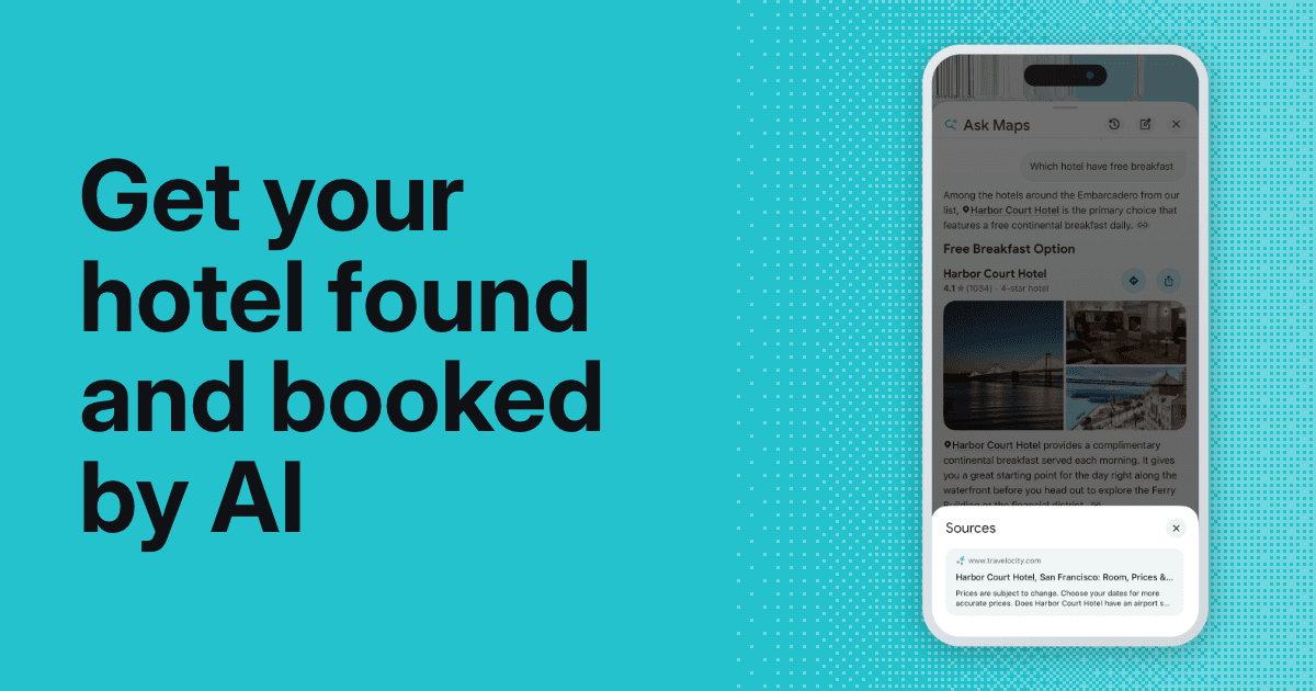 How to get your hotel found and booked by AI