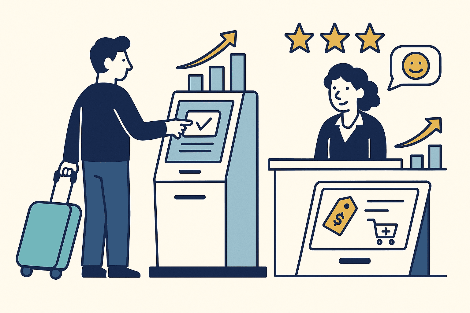 How Self Check-In Technology Drives Hotel Profitability