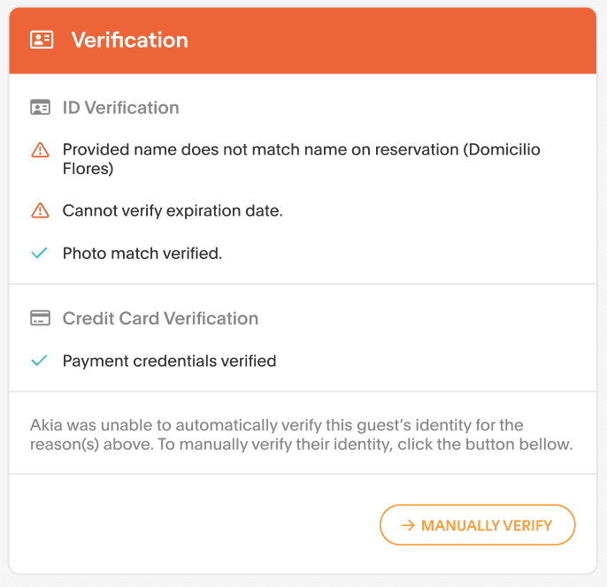 Identity verification