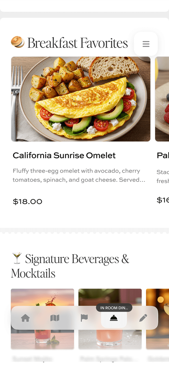 Registration card mini app